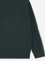 Lacoste Boys Micro Taping Sweatshirt in Green
