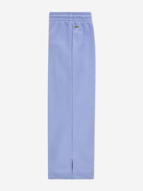 Lacoste Girls Logo Joggers in Blue