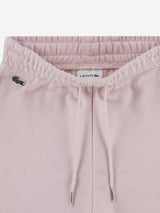 Lacoste Girls Logo Joggers in Pink