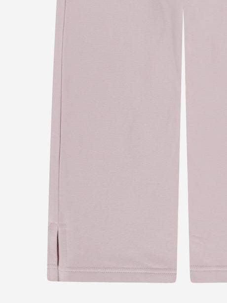 Lacoste Girls Logo Joggers in Pink