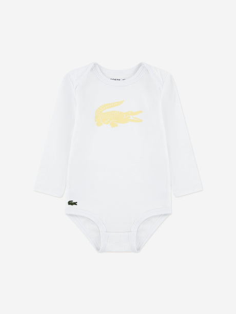 Lacoste Baby Mon Premier Tracksuit Set in Beige