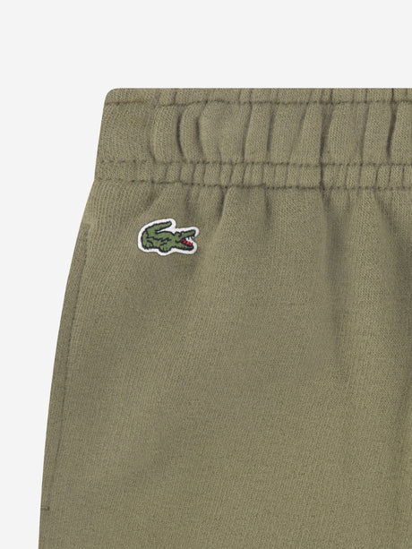 Lacoste Boys Soft Branding Tracksuit in Green