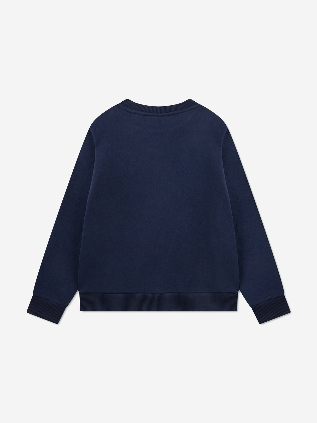 Lacoste Boys Chenille Logo Sweatshirt in Navy