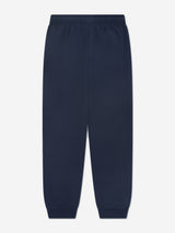 Lacoste Boys Wordmark Joggers in Navy