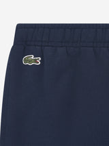 Lacoste Boys Wordmark Joggers in Navy
