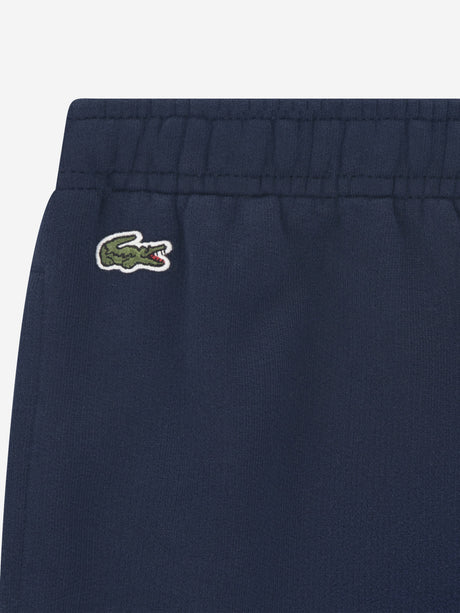 Lacoste Boys Wordmark Joggers in Navy