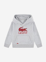 Lacoste Boys Logo Tracksuit in Grey