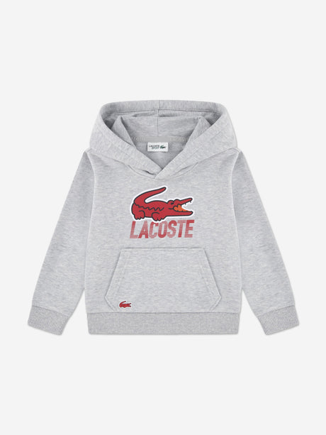 Lacoste Boys Logo Tracksuit in Grey