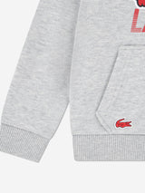 Lacoste Boys Logo Tracksuit in Grey