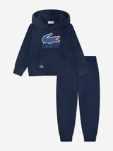 Lacoste Boys Logo Tracksuit in Navy