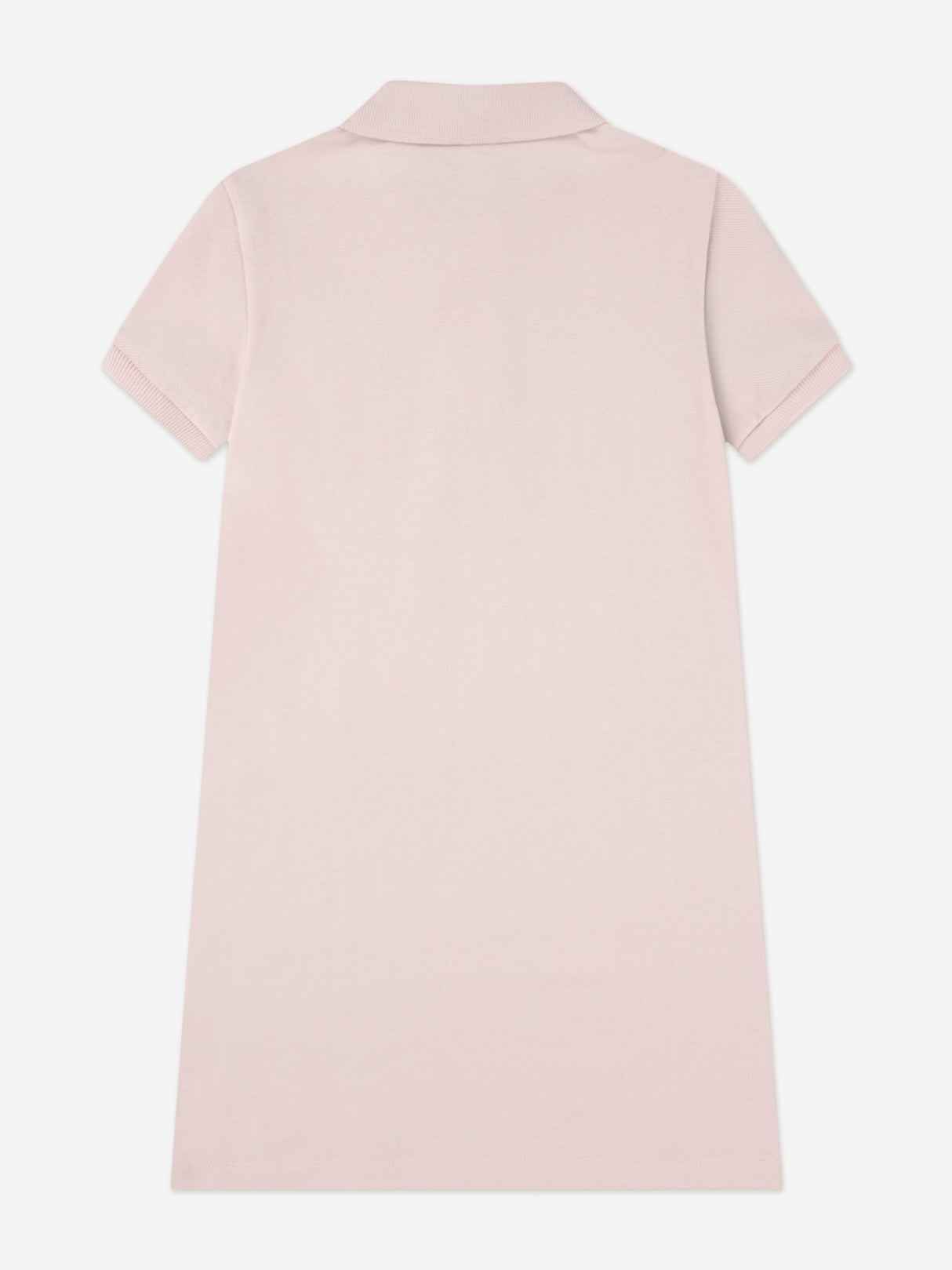 Lacoste Girls Logo Pocket Polo Dress in Pink