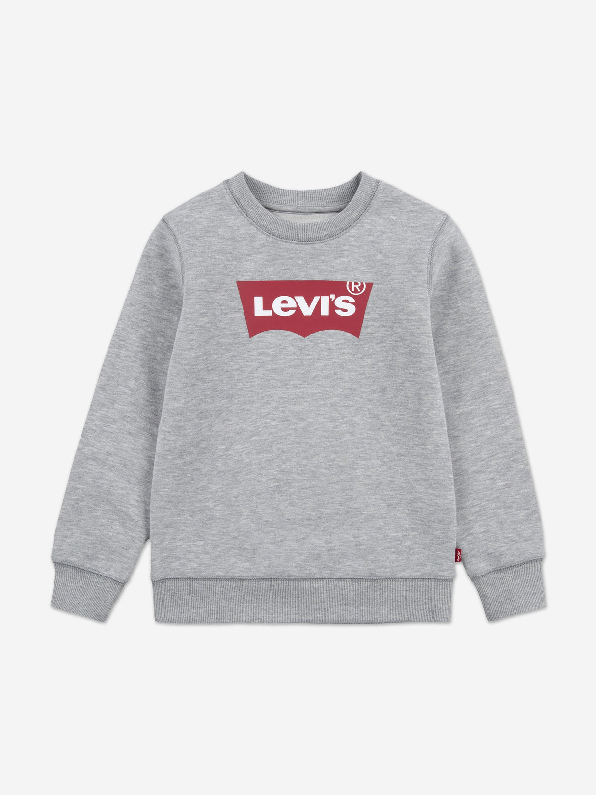 Levi's Boys Batwing Crew Neck Sweatshirt in Grey
