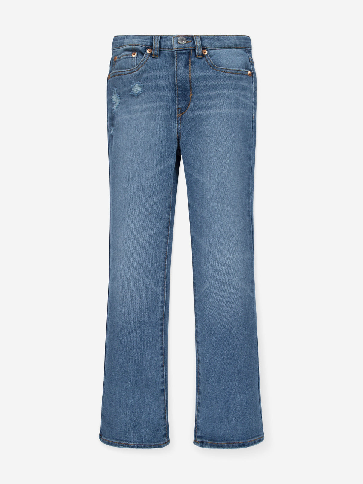Levi's Girls 726 High Rise Flared Jeans in Blue