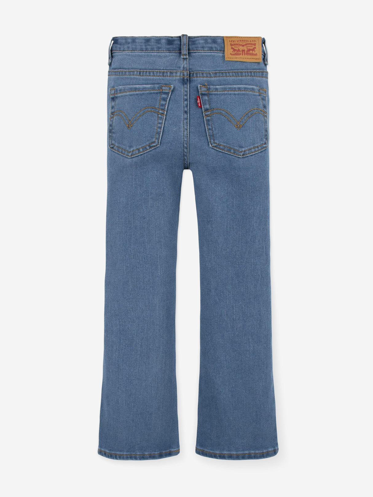 Levi's Girls 726 High Rise Flared Jeans in Blue