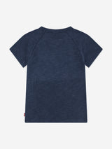 Levi's Girls Logo Raglan Top in Blue