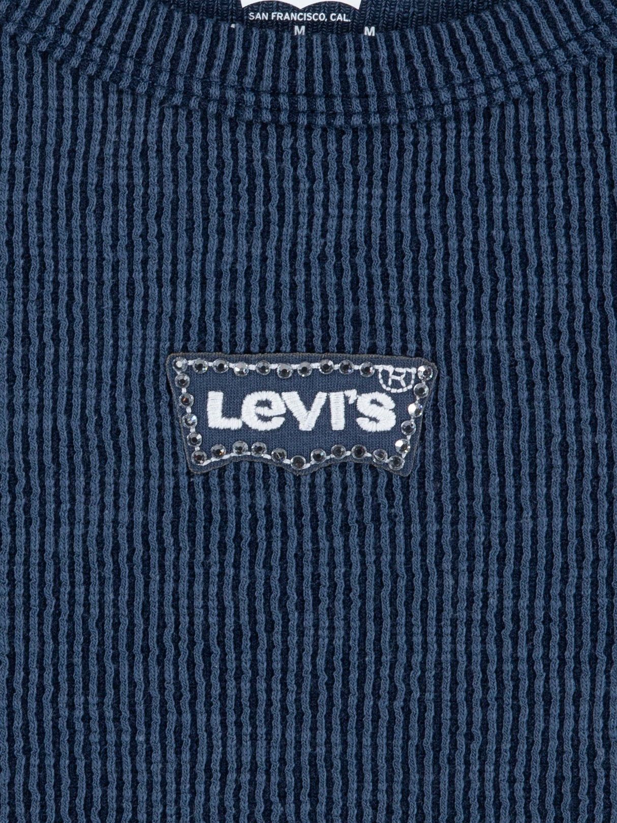 Levi's Girls Logo Raglan Top in Blue