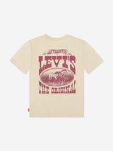 Levi's Boys Galloping Free T-Shirt in Beige