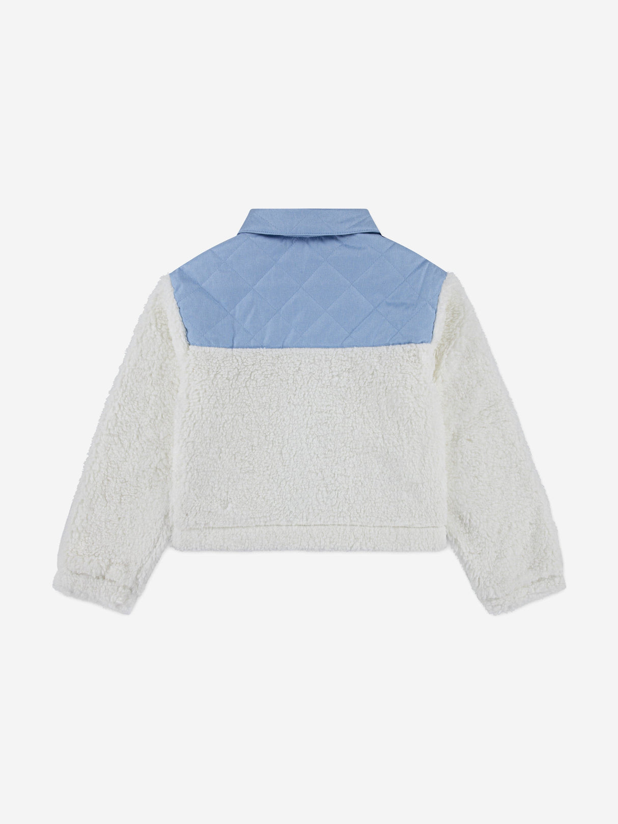 Levi's Girls Sherpa Trucker Jacket in White