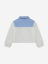 Levi's Girls Sherpa Trucker Jacket in White