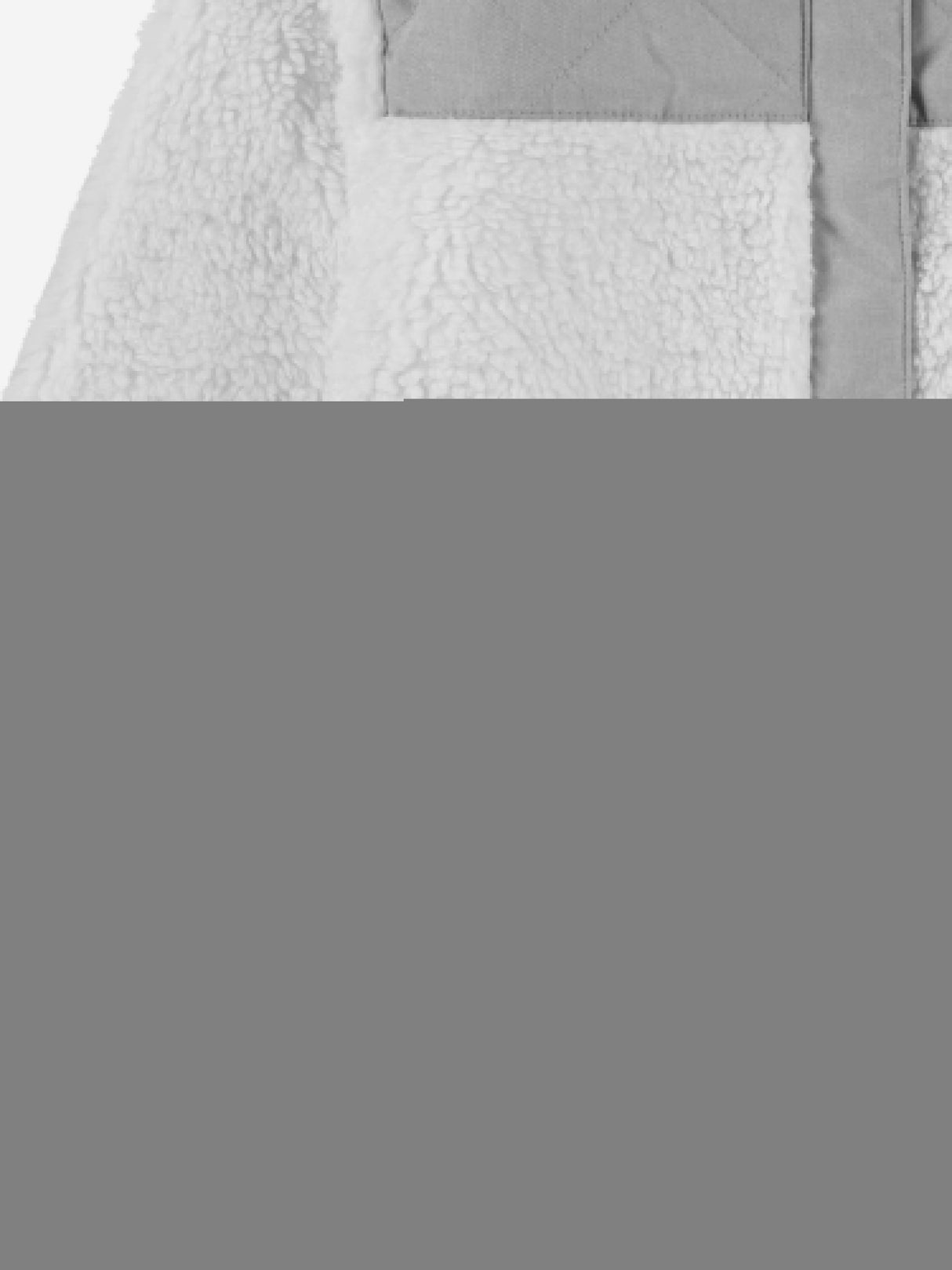 Levi's Girls Sherpa Trucker Jacket in White