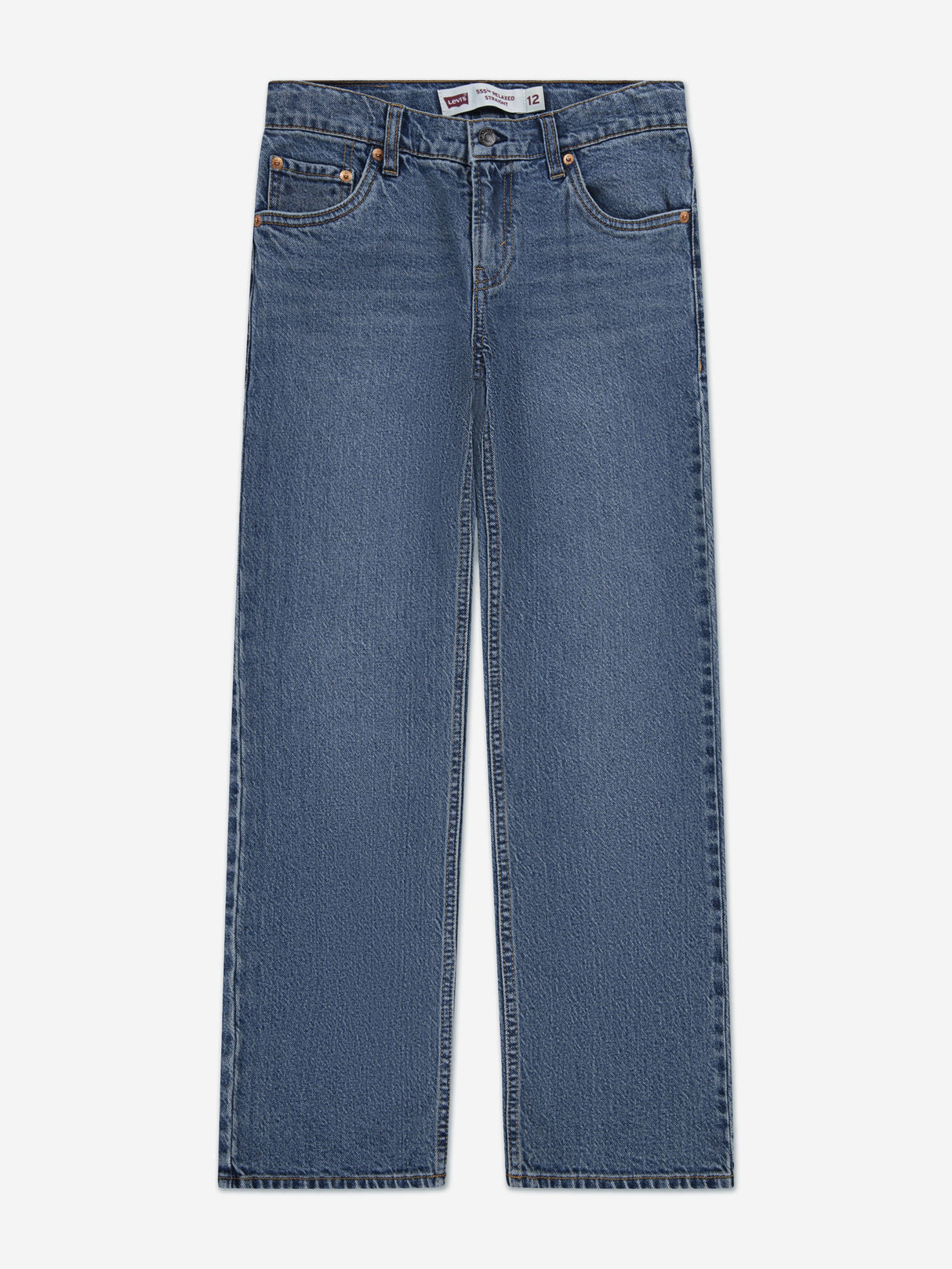 Levi's Boys 555 Relaxed Straight Jeans in Blue