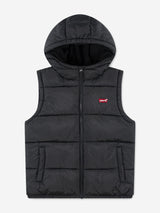Levi's Boys Batwing Puffer Gilet in Black