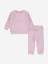 Levi's Baby Girls Logo Tracksuit in Pink