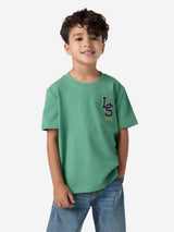 Levi's Boys Streamline Monogram T-Shirt in Green