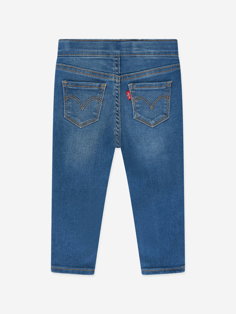 Levi's Baby Girls Pull On Jeggings in Blue