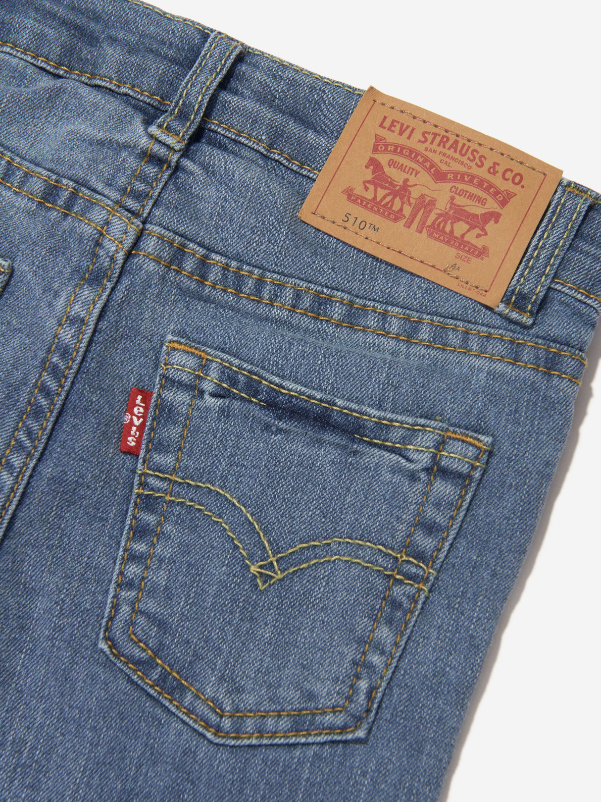 Levi's Boys 510 Skinny Fit Jeans in Blue