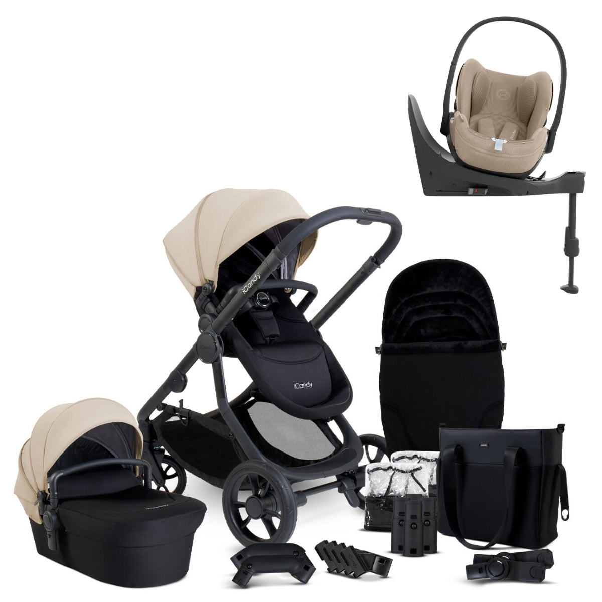 Orange 4 Travel System with Cybex Cloud T Plus