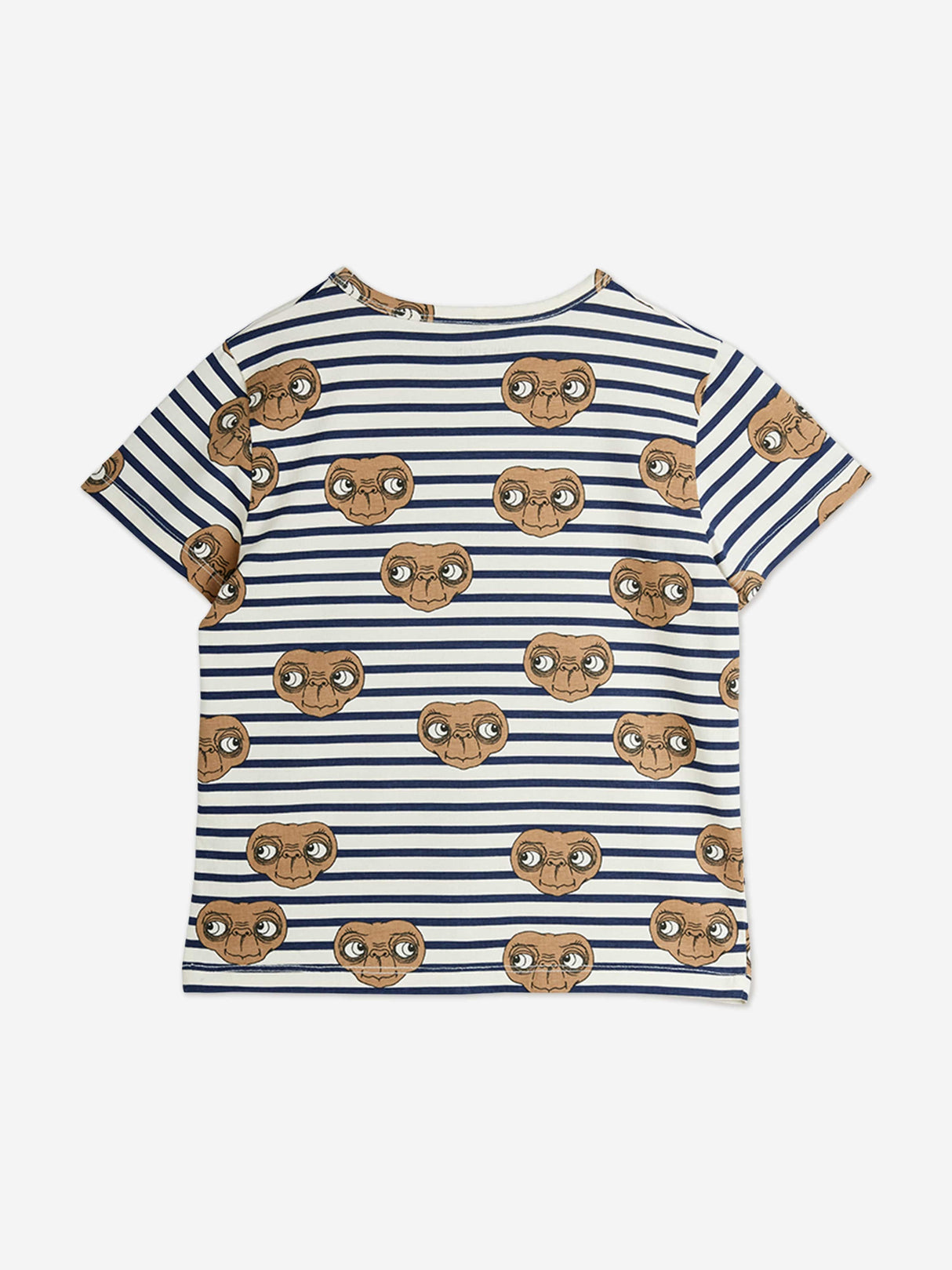 Mini Rodini Kids E.T. Stripe AOP T-Shirt in White