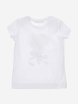 Monnalisa Girls Ice Cream T-Shirt in White