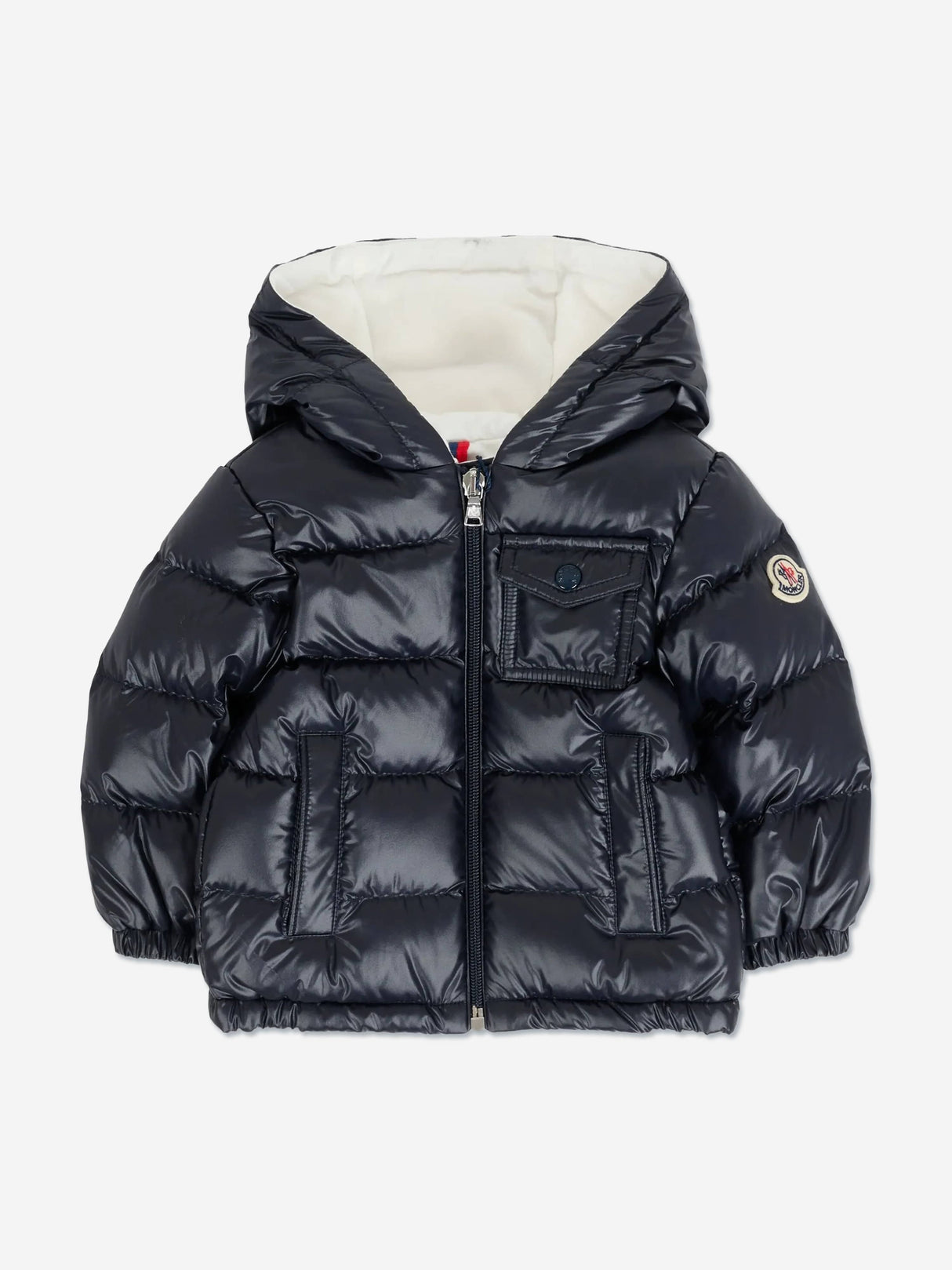 Moncler Enfant Baby Boys Mesles Down Padded Jacket in Navy