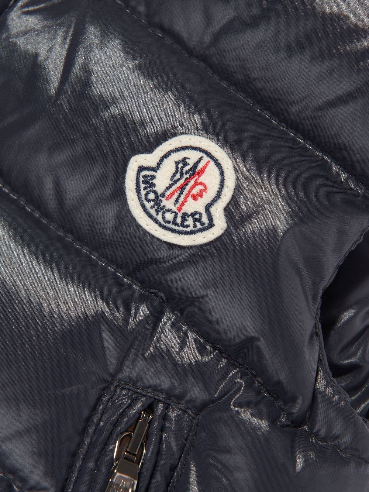 Moncler Enfant Baby Boys Bernard Down Padded Gilet in Navy