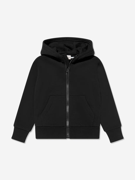 Moncler Enfant Boys Branded Tracksuit in Black