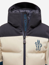 Moncler Enfant Kids Grenoble New Montmiral Down Padded Jacket in Ivory