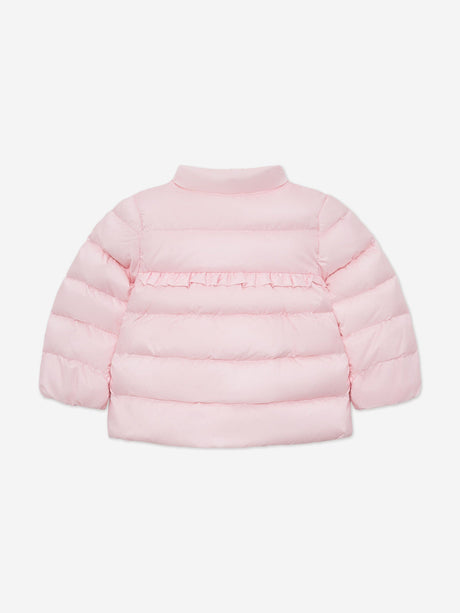 Moncler Enfant Baby Girls Down Padded Nazife Jacket in Pink
