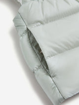 Moncler Enfant Baby Girls Down Padded Hiva Gilet in Grey