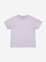 Moncler Enfant Baby Girls Logo T-Shirt in Purple