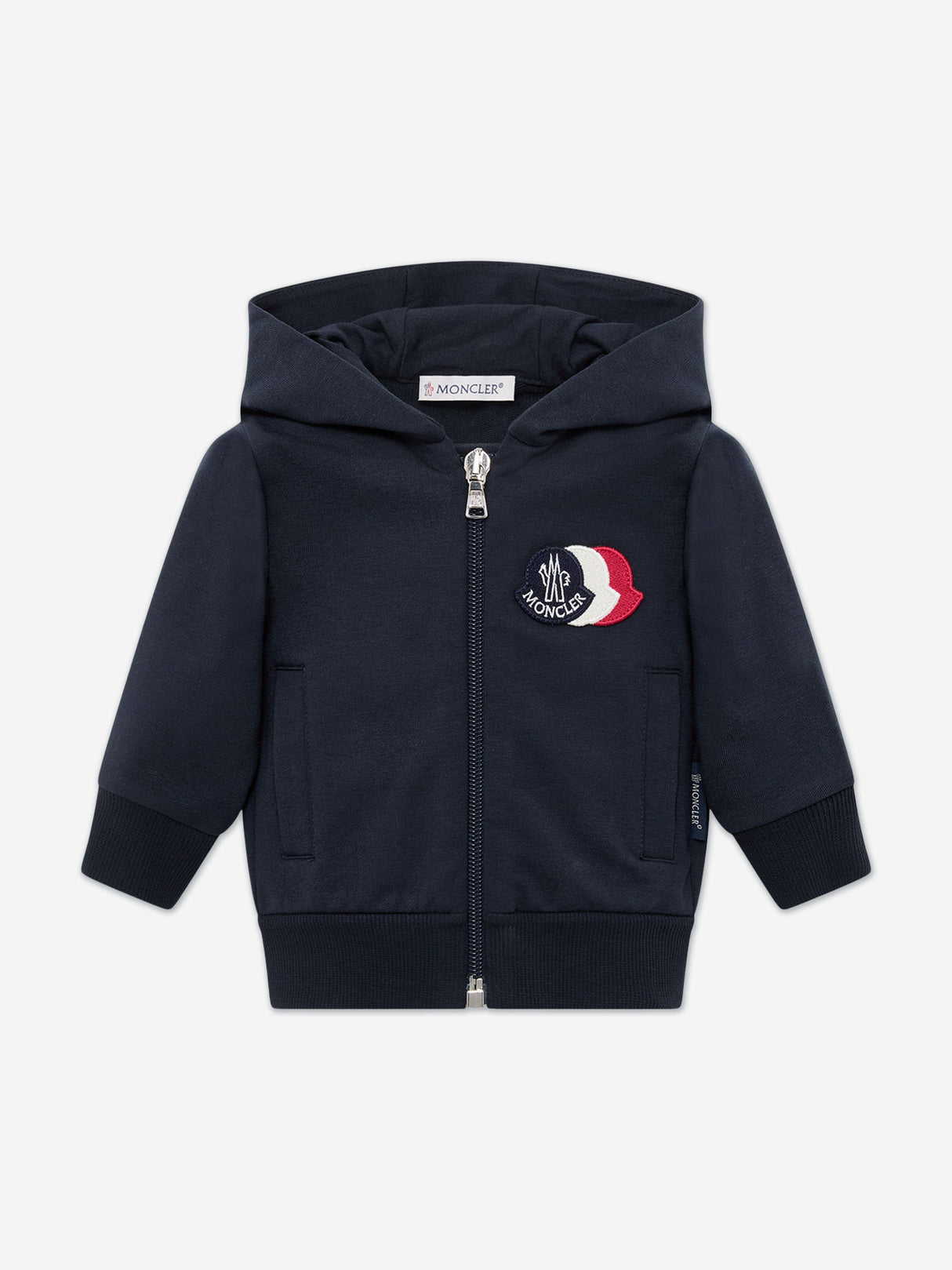 Moncler Enfant Baby Boys Zip Up Hoodie in Navy