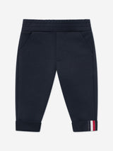 Moncler Enfant Baby Boys Logo Joggers in Navy