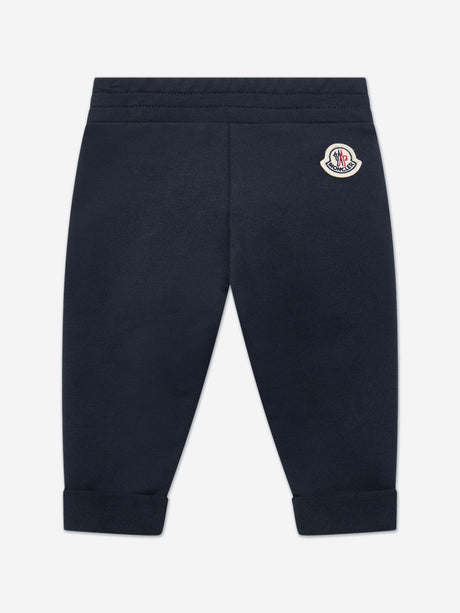 Moncler Enfant Baby Boys Logo Joggers in Navy