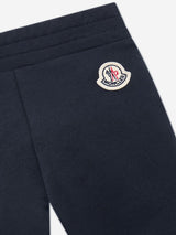 Moncler Enfant Baby Boys Logo Joggers in Navy