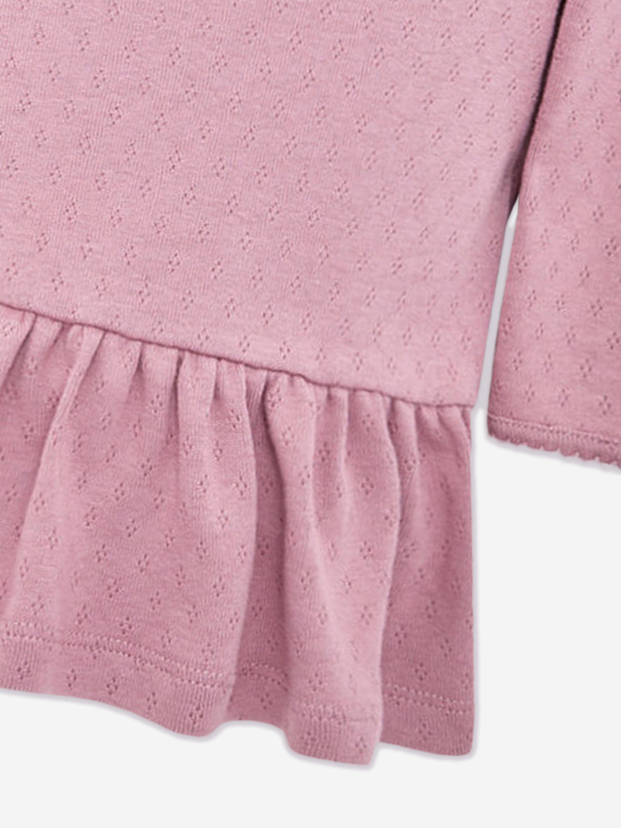 Moncler Enfant Baby Girls Cotton Logo Dress in Pink