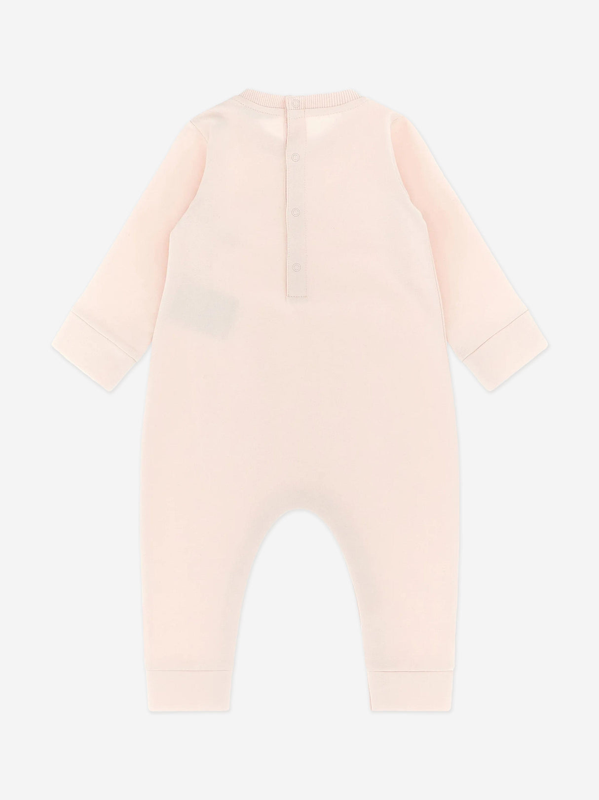 Moncler Enfant Baby Girls Logo Romper in Pink