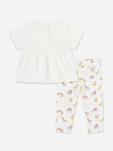 Moncler Enfant Baby Girls Legging Set in Pink