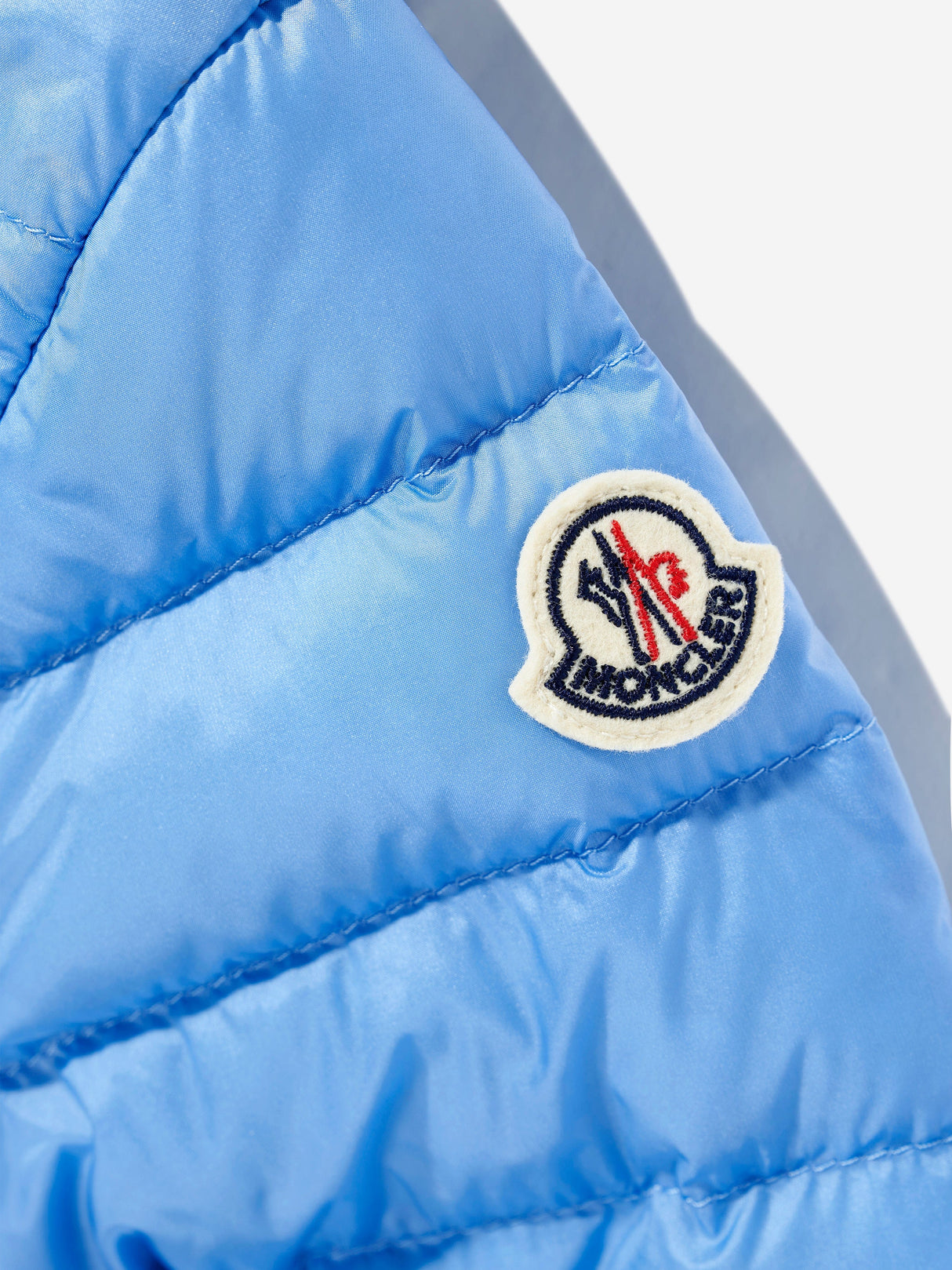 Moncler Enfant Boys Down Padded Dilar Jacket in Blue