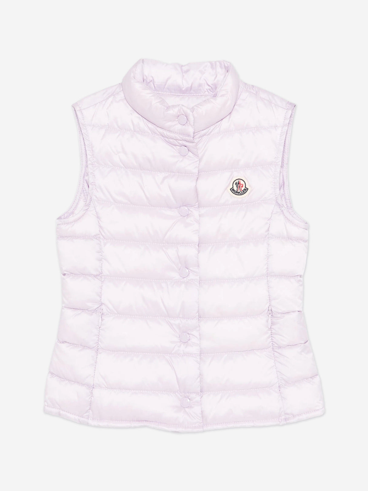 Moncler Enfant Girls Down Padded Liane Gilet in Purple