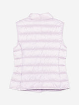 Moncler Enfant Girls Down Padded Liane Gilet in Purple